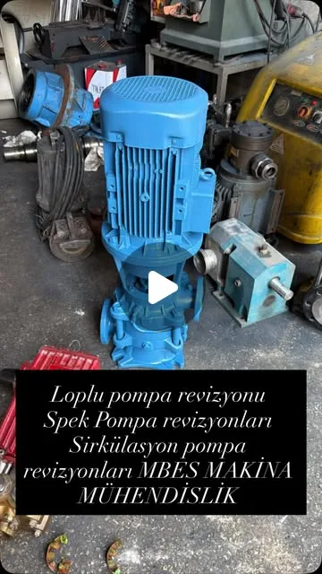 Loblu pompa revizyon çalışması
