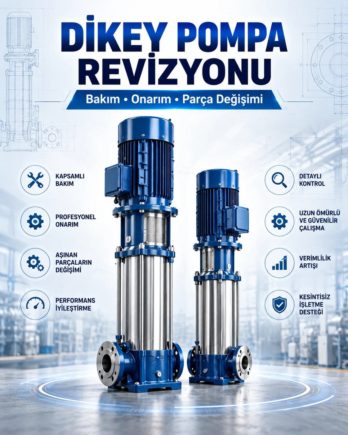 Dikey Pompa Revizyonu